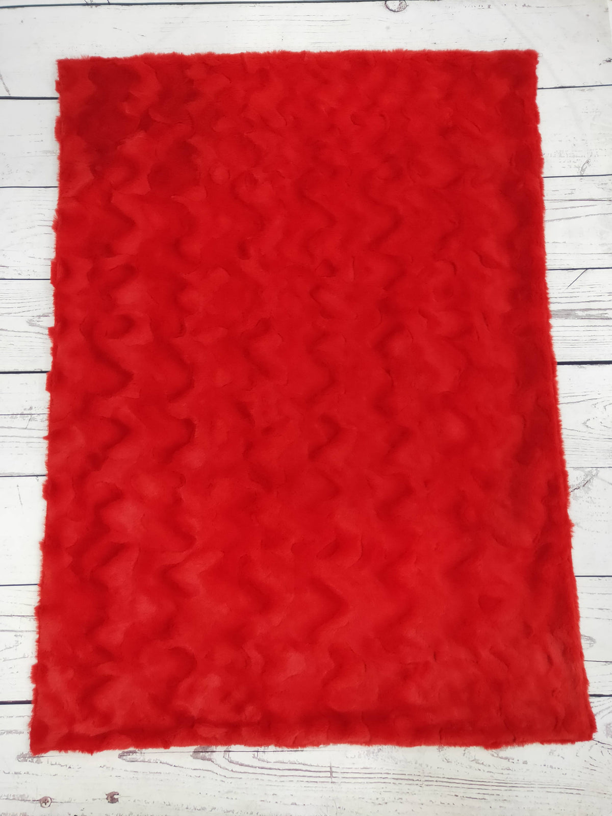 Bow Printed Red Christmas Blanket