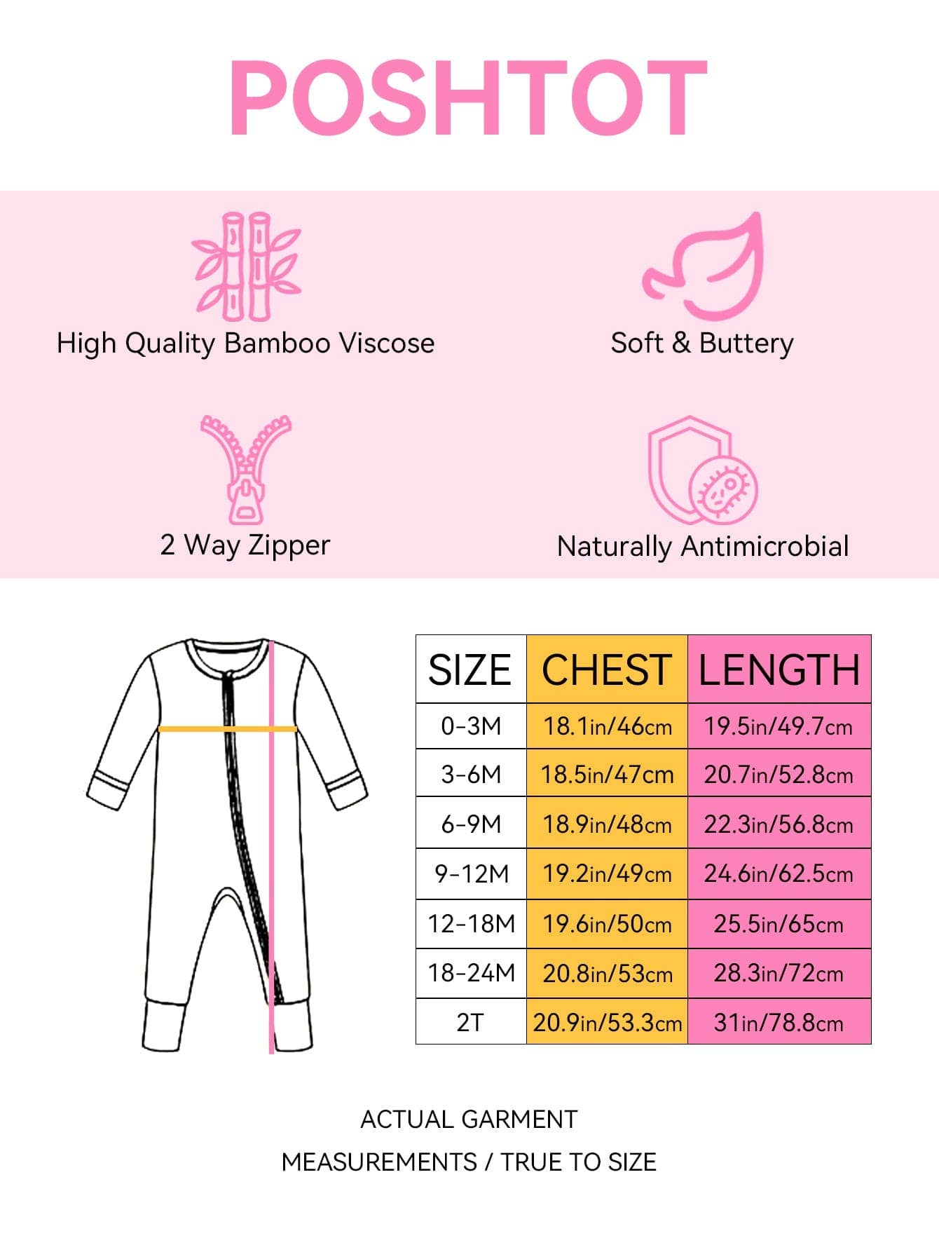 Ditsy Floral Bamboo Baby Convertible Zippy Romper