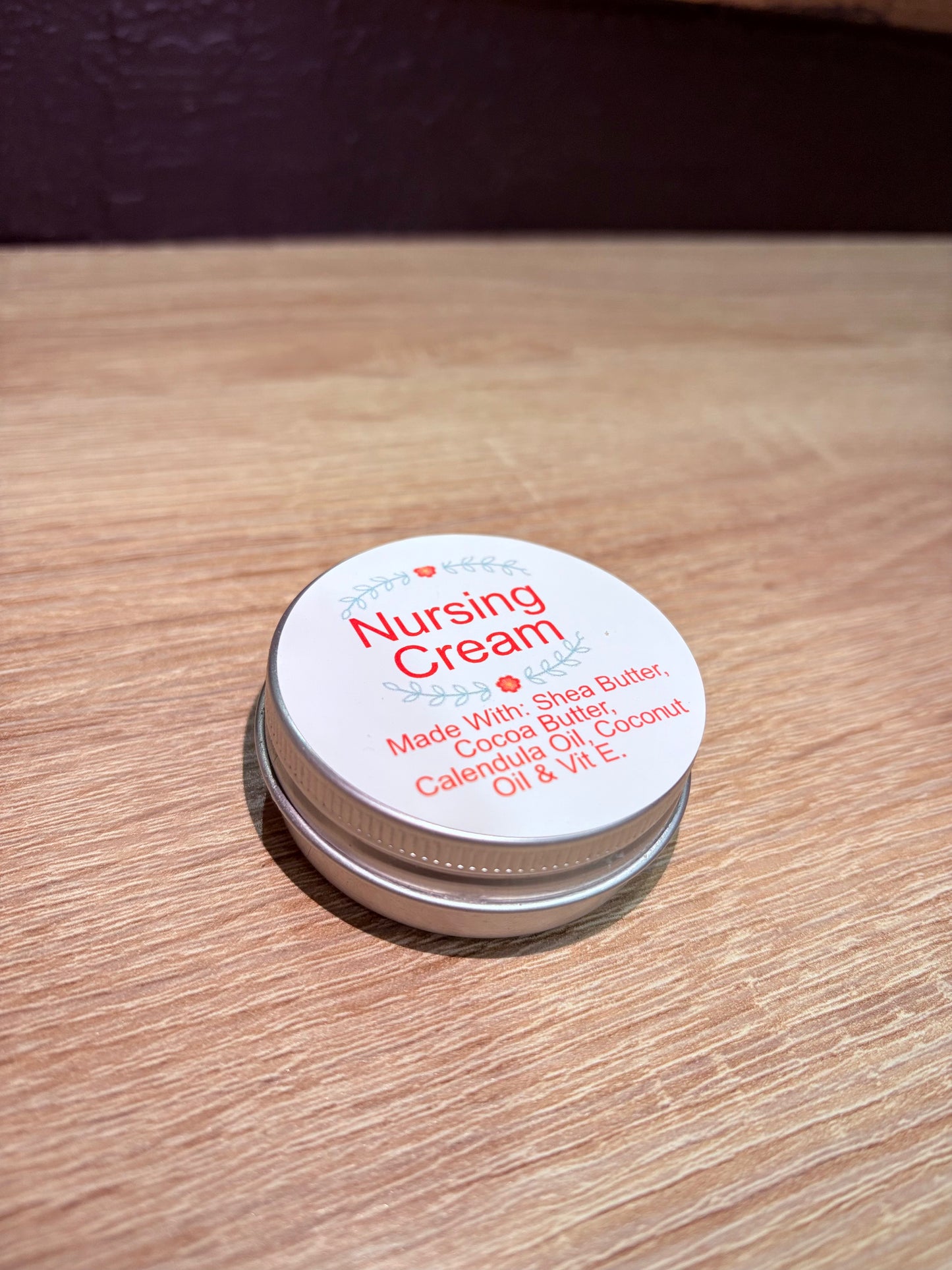 Nursing Cream Homemade