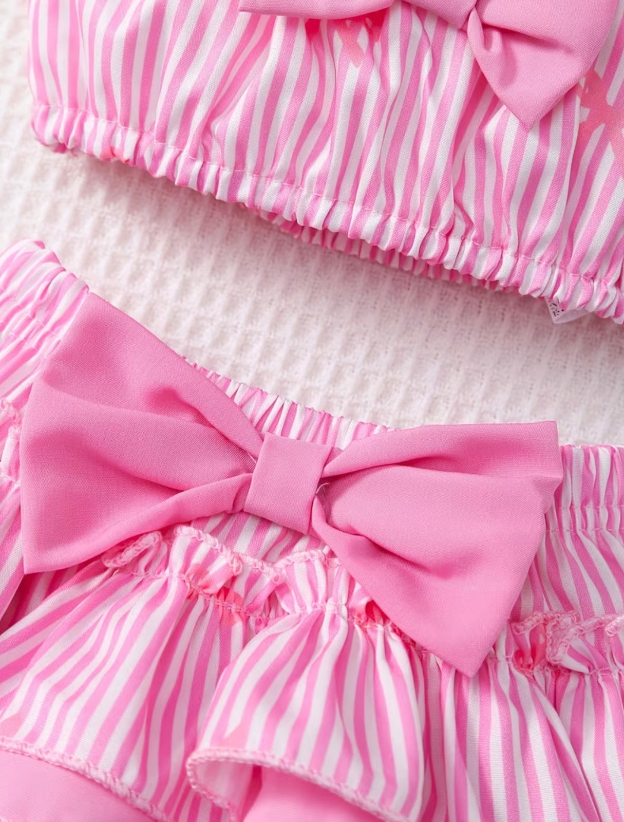 Pink Stripe Summer Set