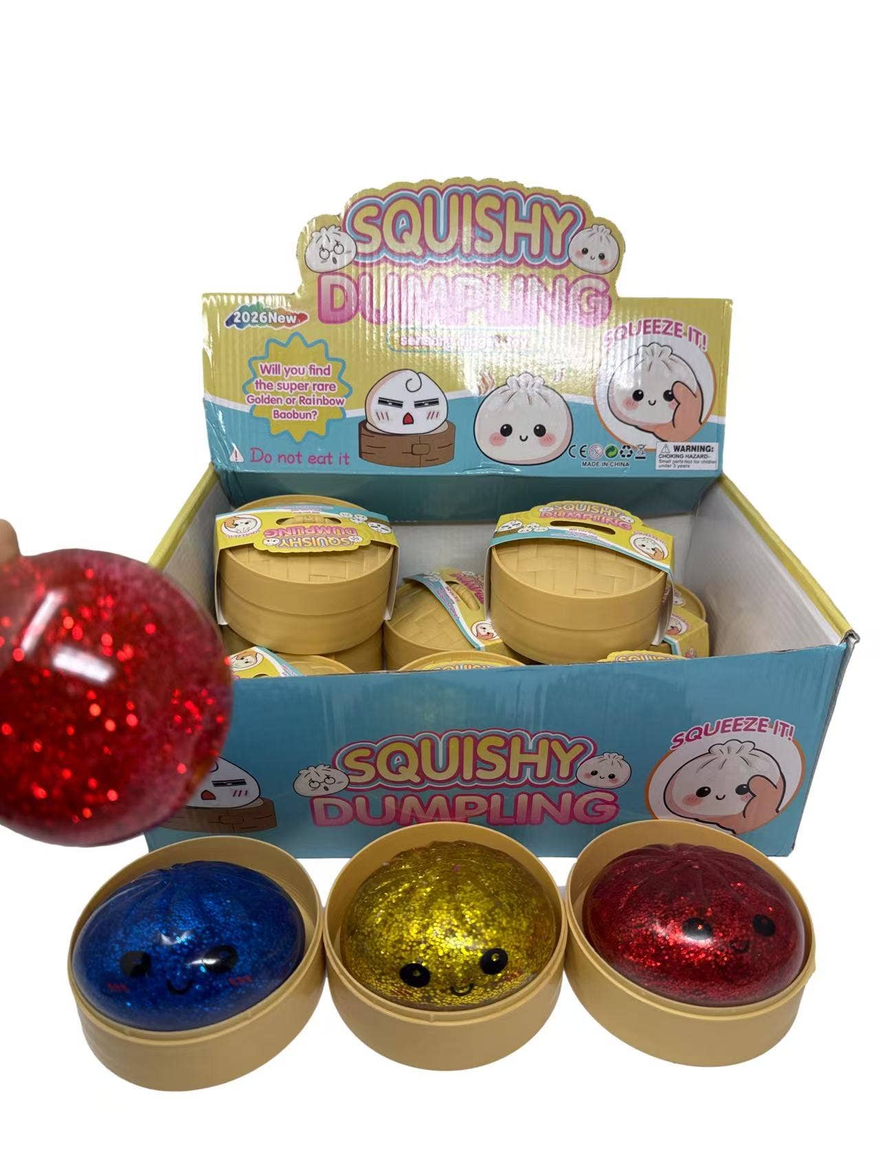Glitter Dumpling Squishy