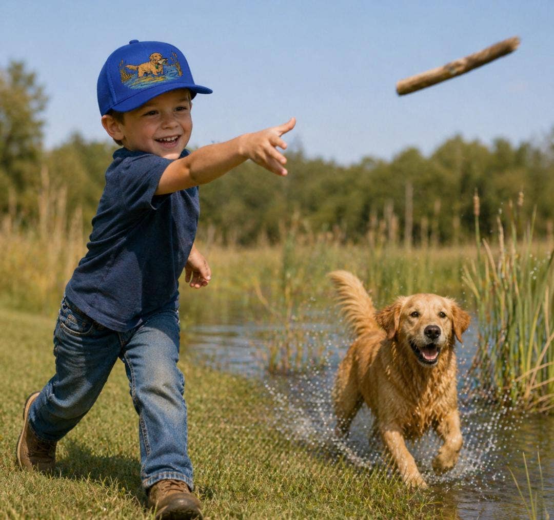 Duck Dog Snapback Hat |Baby & Toddler