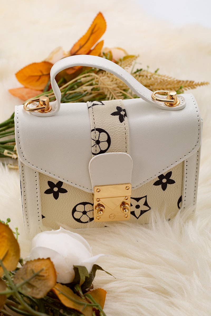 White/Cream Mini Louis Purse