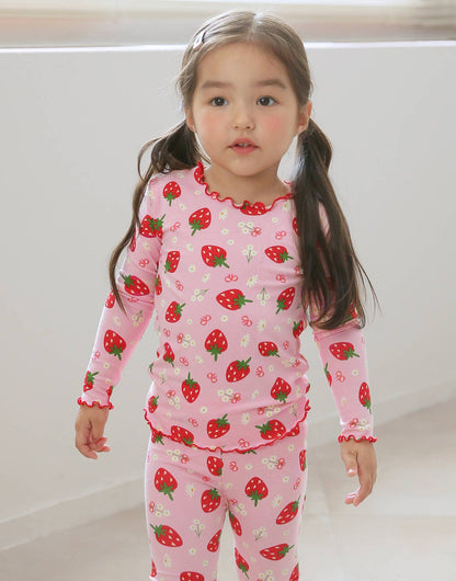 Ruby Berry| Bamboo Long Sleeve PJs