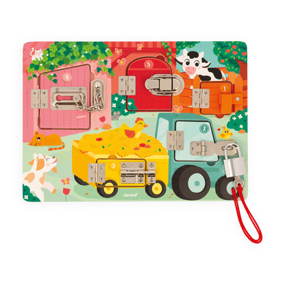 Interactive Padlocks Board | Farm