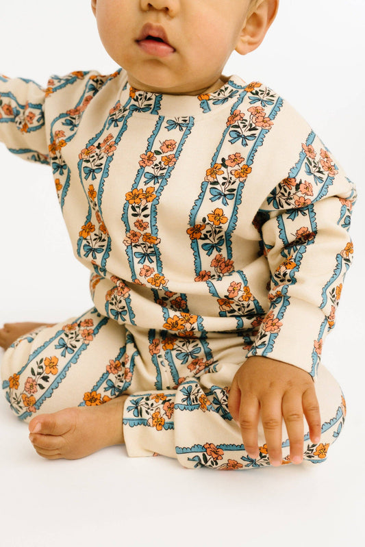 Cottage Bouquet Crewneck Set