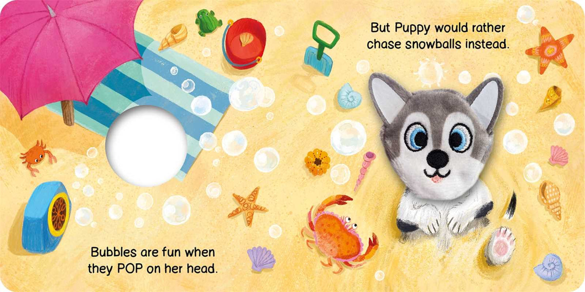 Little Puppy Finger Puppet Book