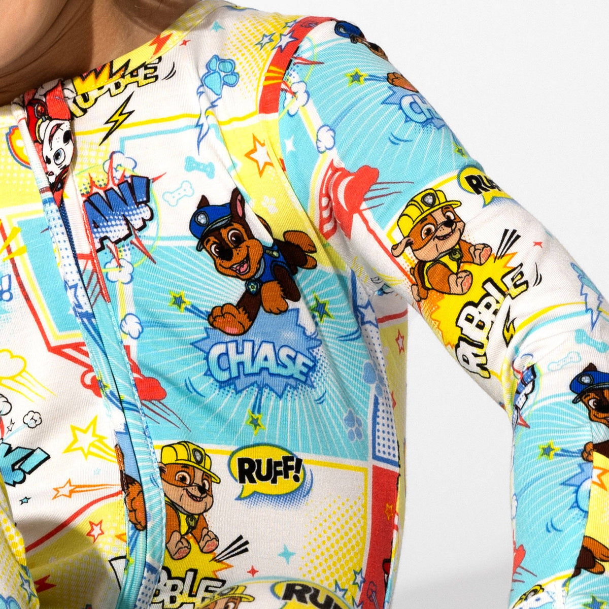 Paw Patrol Comic Pups Bamboo Convertible Footie