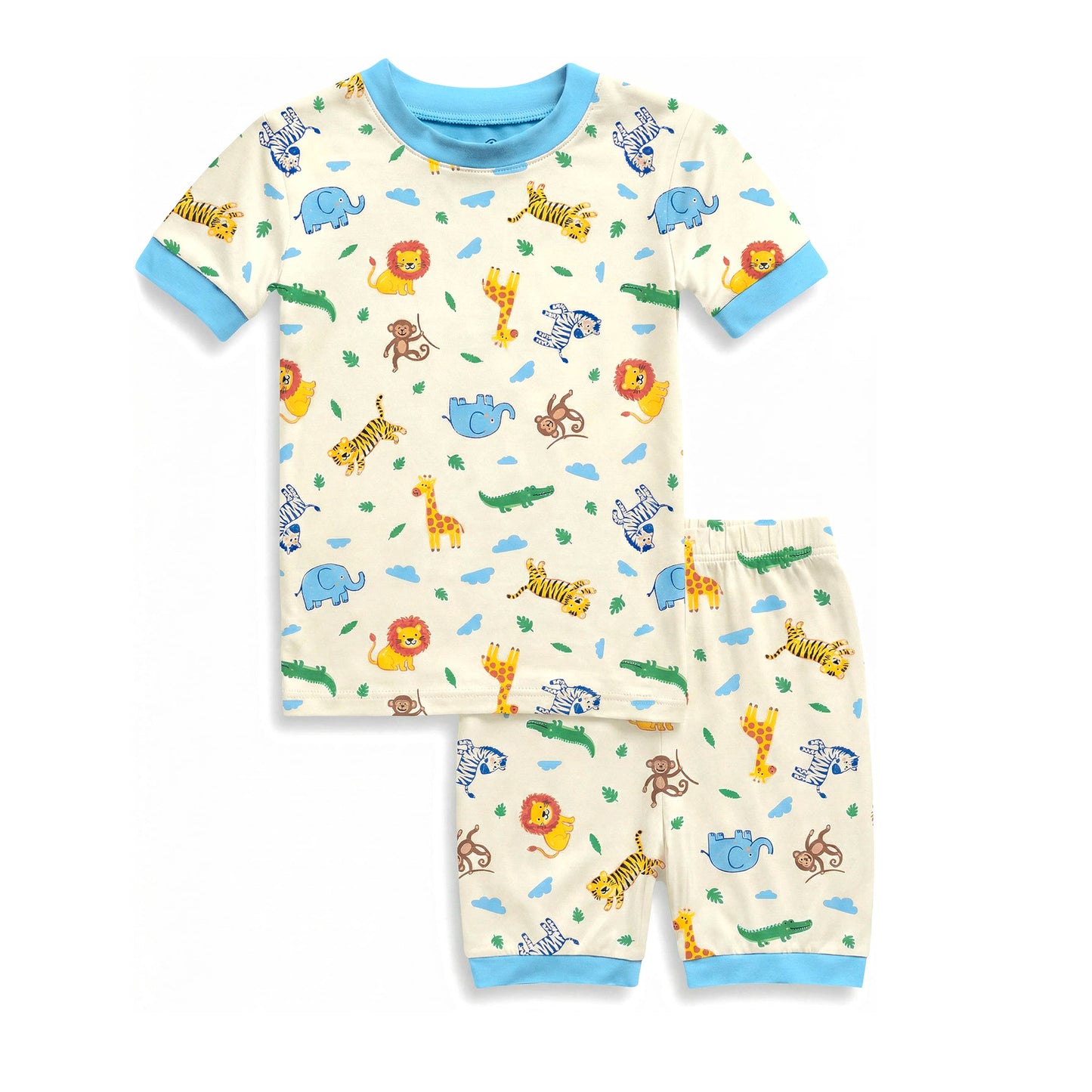Safari Friends | Bamboo Short Sleeve PJ set