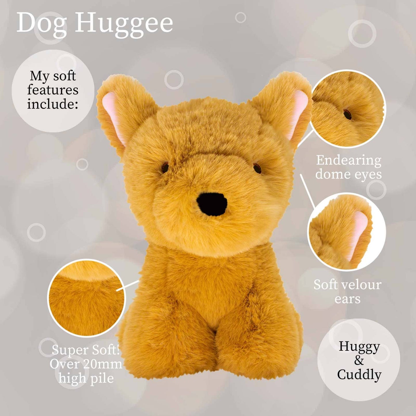 World's Softest Plush Huggee 11 inch - Baby Puppy