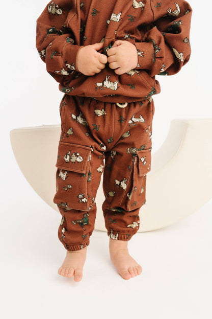 Christmas Farm Cargo Hoodie Set