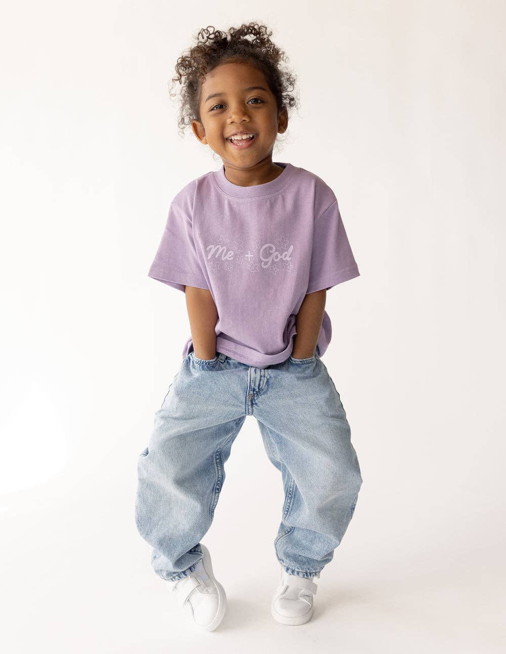 Me Plus God Kids Tee