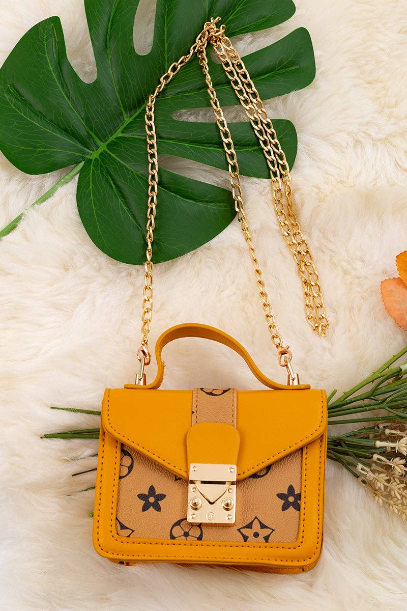 Mustard/Khaki Louis Purse