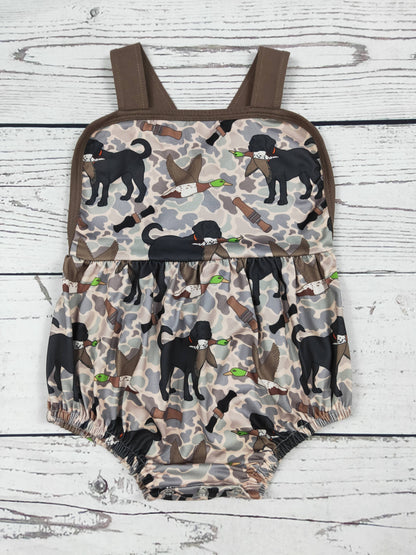 Camouflage Printed Hunting Baby Bubble