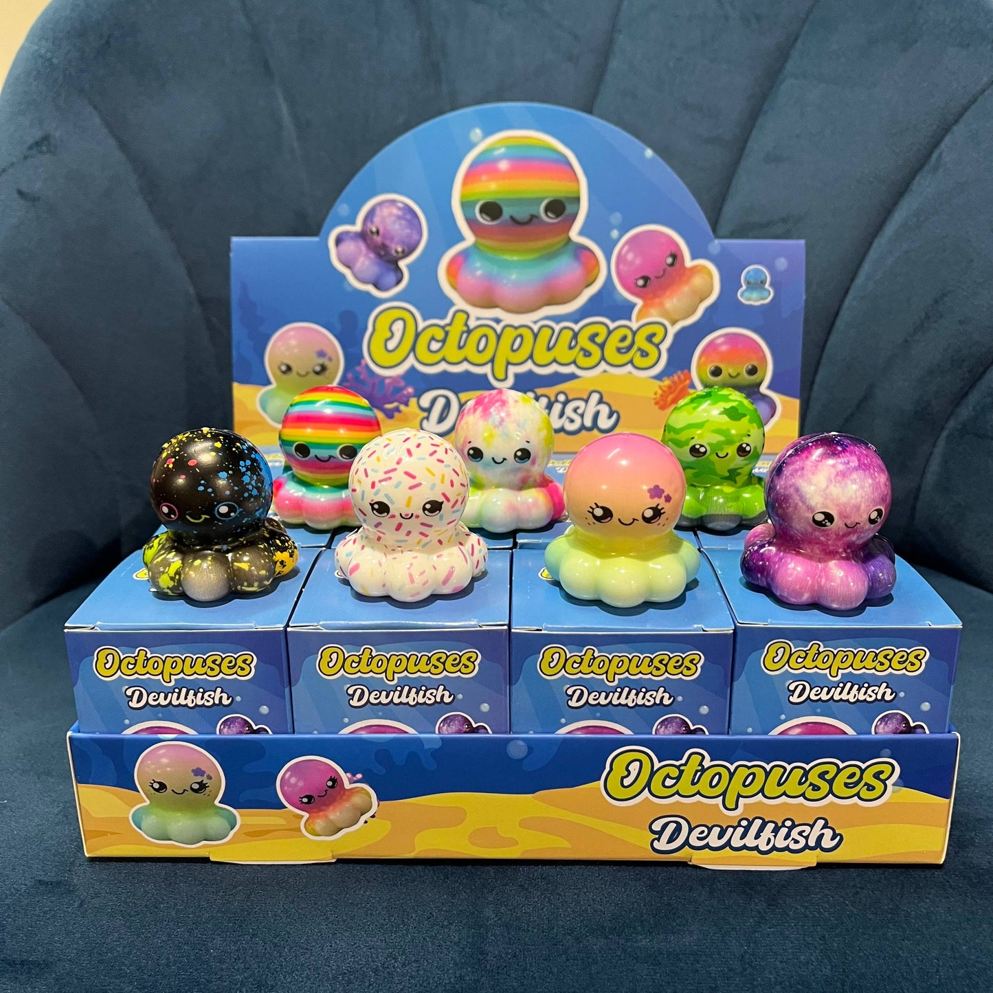 Mini Foam Octopus