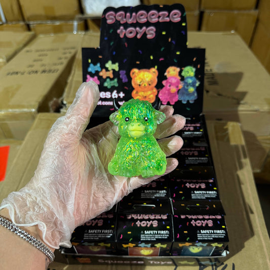 Sugar Squeeze Highland Cow Squishy