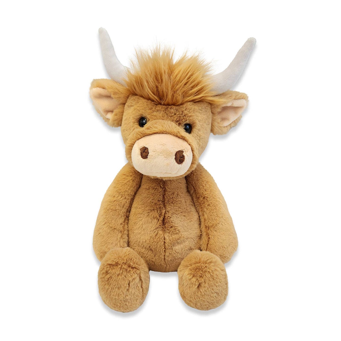 World's Softest Lushee 16 inch - Highlandee Cow Plush Toy