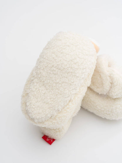 Soft Christmas Baby Booties