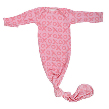XOXO Love Knotted Newborn Baby Gown