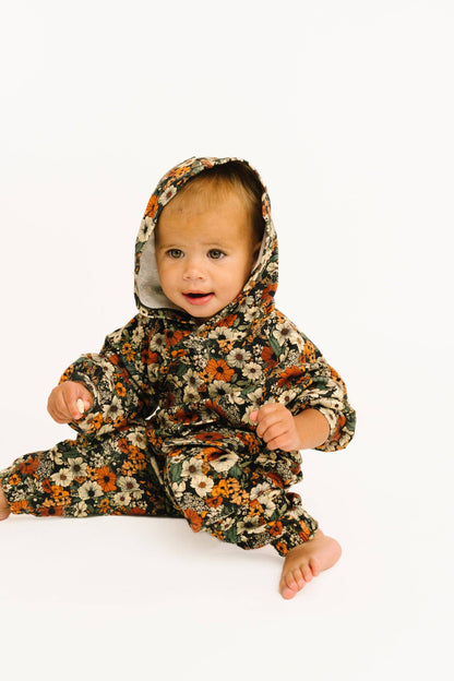 Rustic Blooms Cargo Hoodie Set