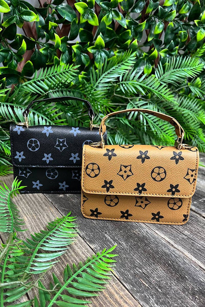 Tan Inspired LV Crossbody Purse