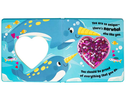 I Love You Alotl - Sequin shaker