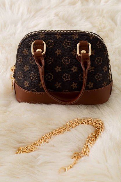 Brown Star LV Inspured Purse