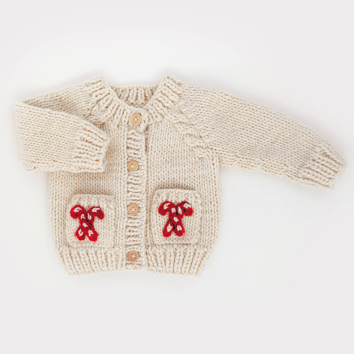 Candy Cane Cardigan Sweater