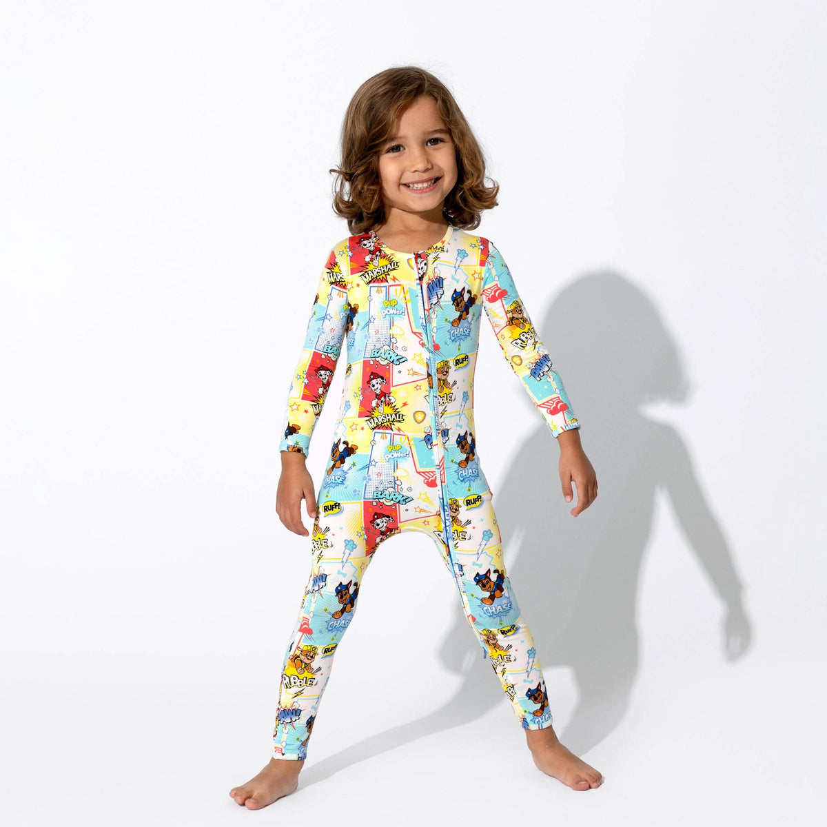 Paw Patrol Comic Pups Bamboo Convertible Footie