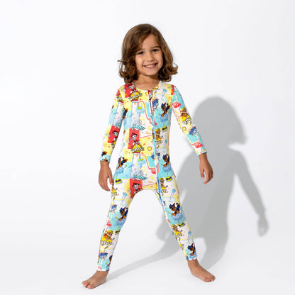 Paw Patrol Comic Pups Bamboo Convertible Footie