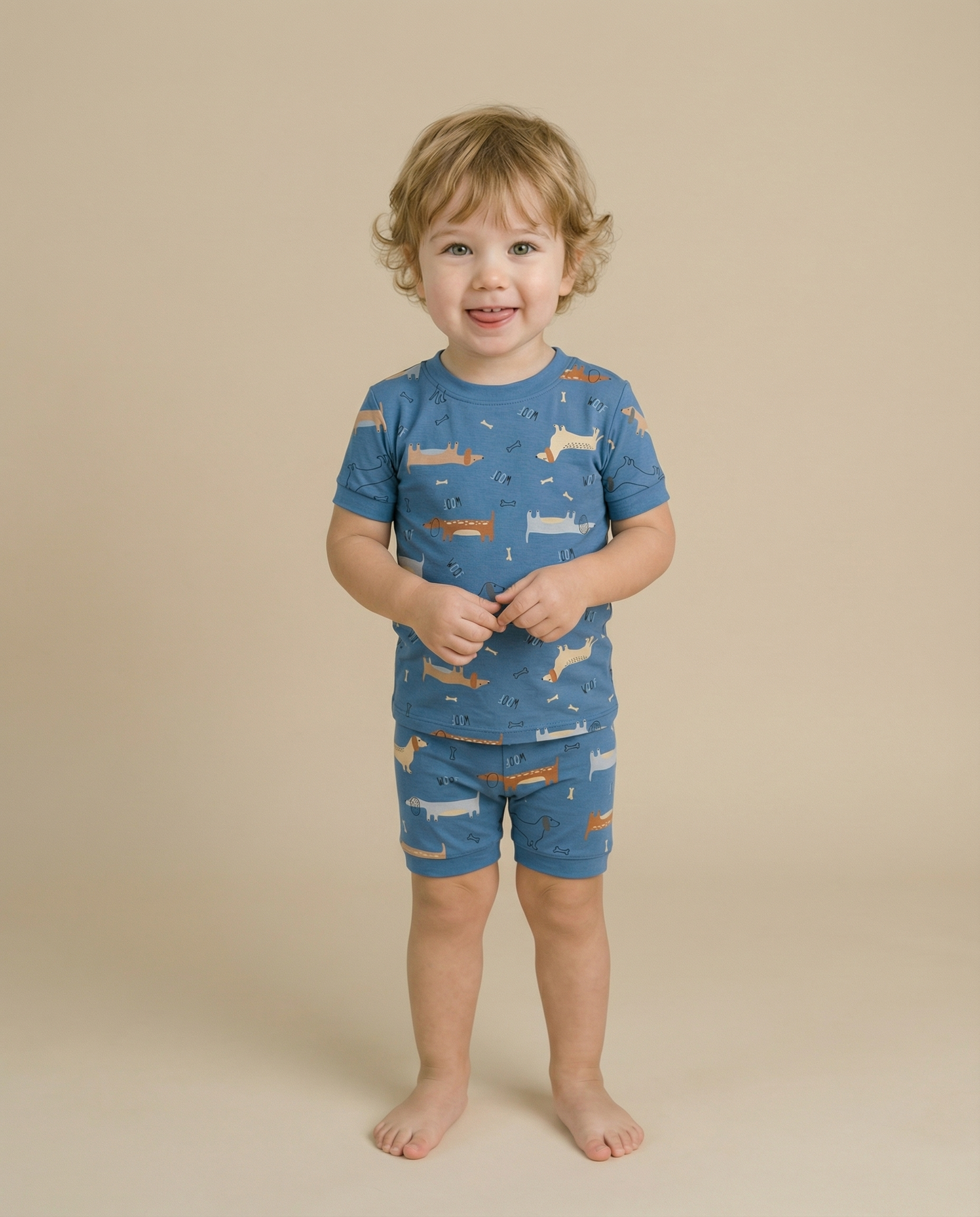 Sausage Dogs Bamboo Short Sleeve PJ's