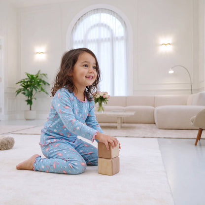 Flamingo |Bamboo Long Sleeve PJ Set
