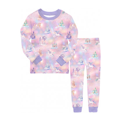 Bamboo Long Sleeve PJ Set Unicorn