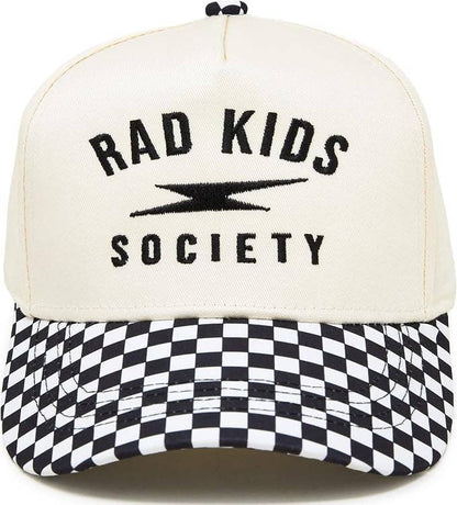 Kid/Baby Hat:  Rad Kids Society - Checker Print