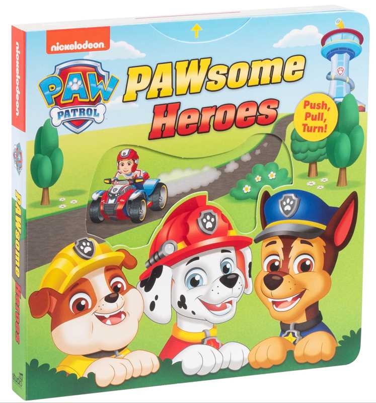 PAW Patrol: PAWsome Heroes Book