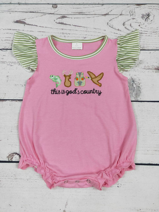 Gods Country Appliqué Bubble