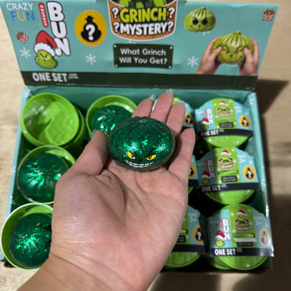 Mini Sugar Glitter Grinch Dumpling