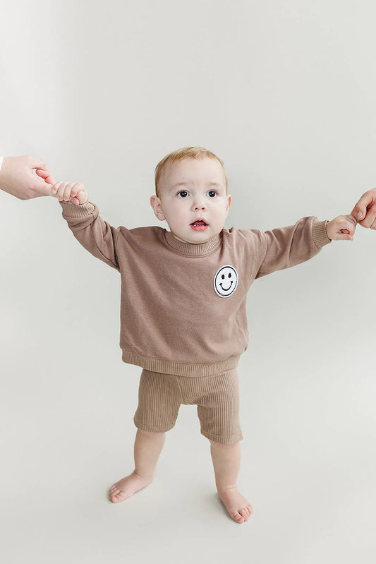 Biker Shorts Set | Mocha