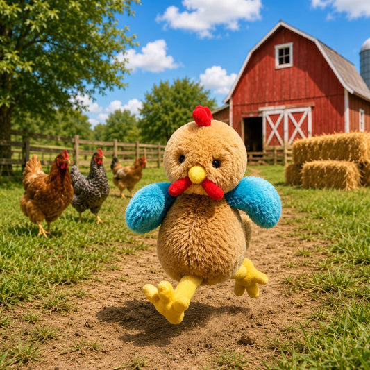 World Softest Plush Lushee 10 inch - Rayra Chicken