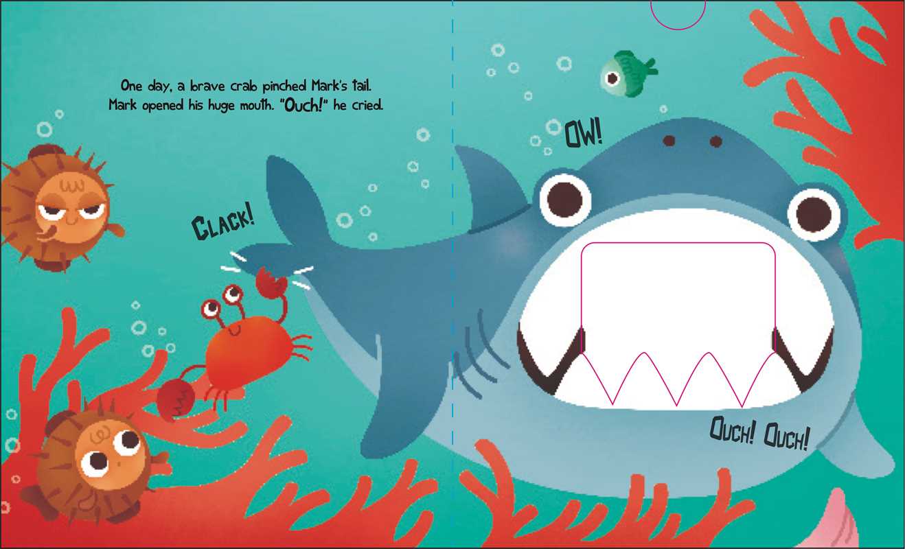 Interactive "Shark Bite!" Book