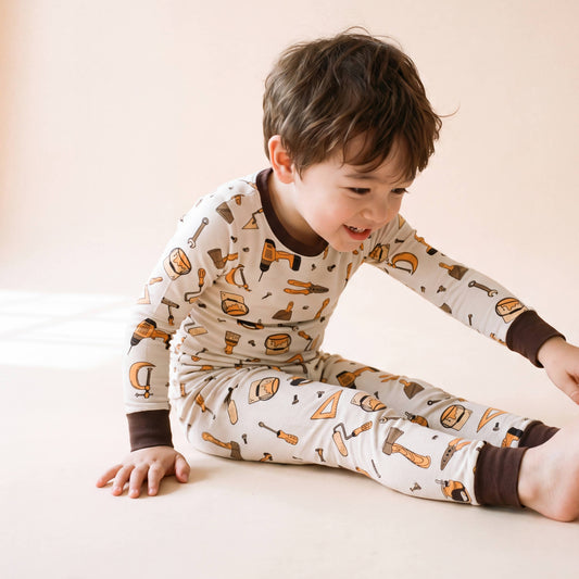 Tool Box Modal Long Sleeve PJ Set