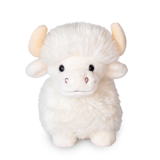 World's Softest Lushee 16 inch - Wuz Highland Cow Std/Wht