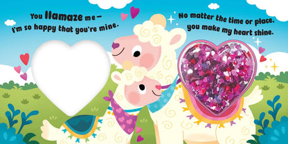 I Love You Alotl - Sequin shaker