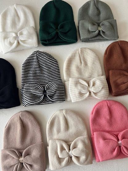 Baby's First Hat®, Tan Bow