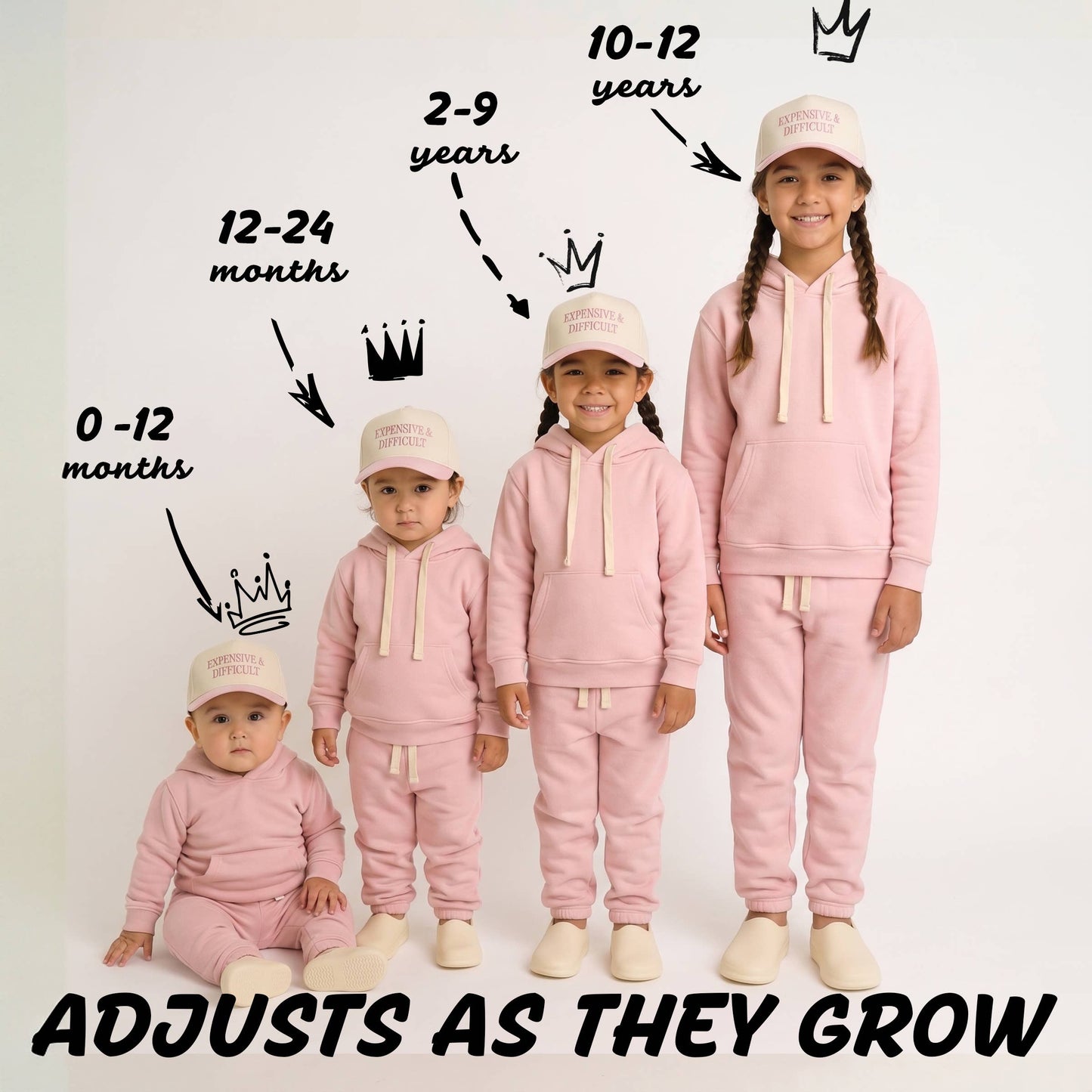 Kid/Baby Baseball Cap: Expensive & Difficult