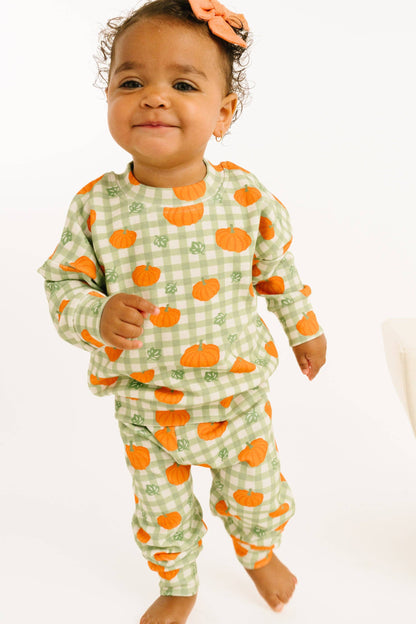 Pumpkin Picnic Crewneck Set
