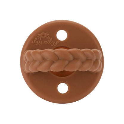 Sweetie Soother™ Silicone Pacifier|Set of 3|Coffee & Cream