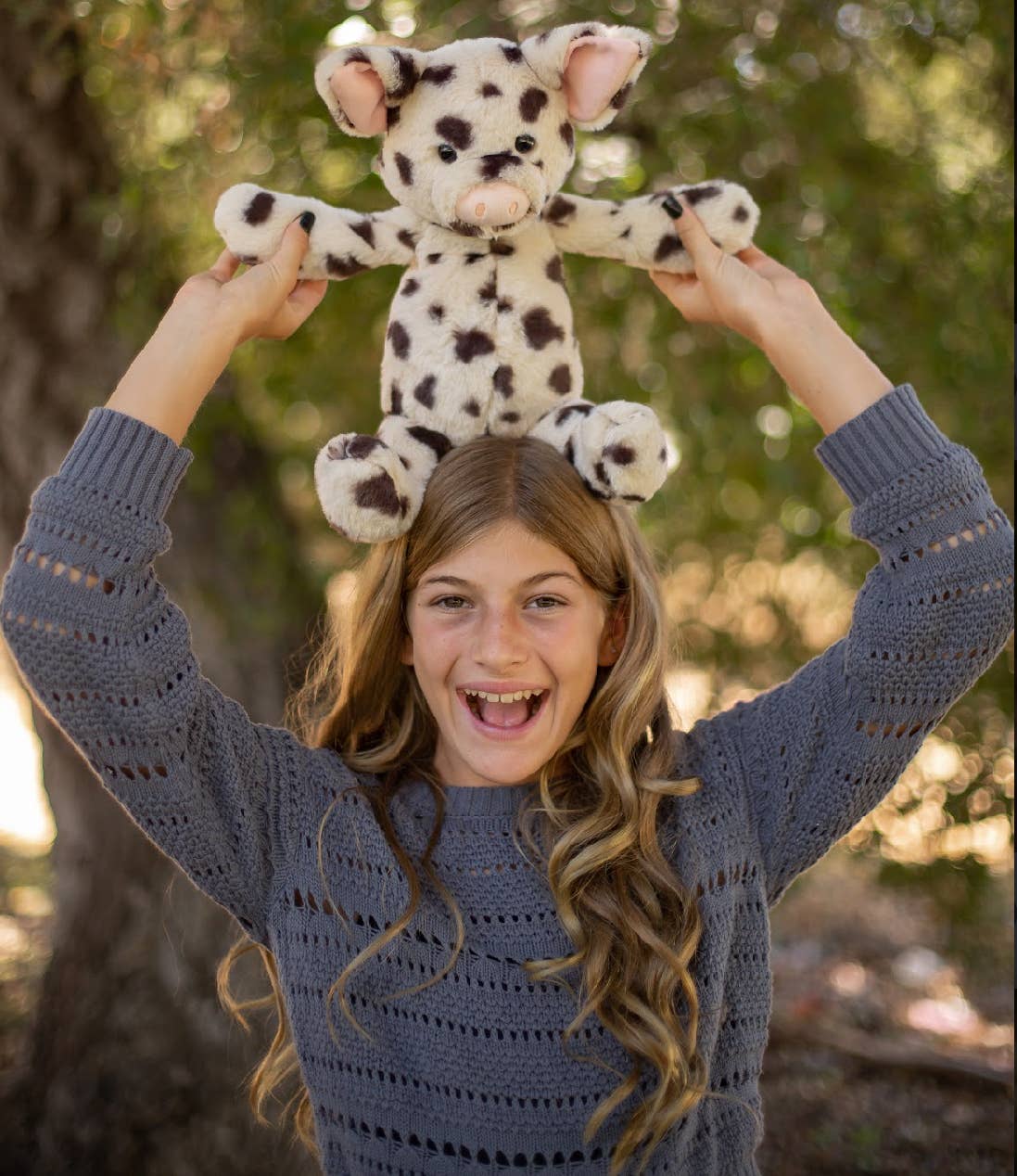 World's Softest Lushee 16 inch Spots Piggy Plush Toy for Kid