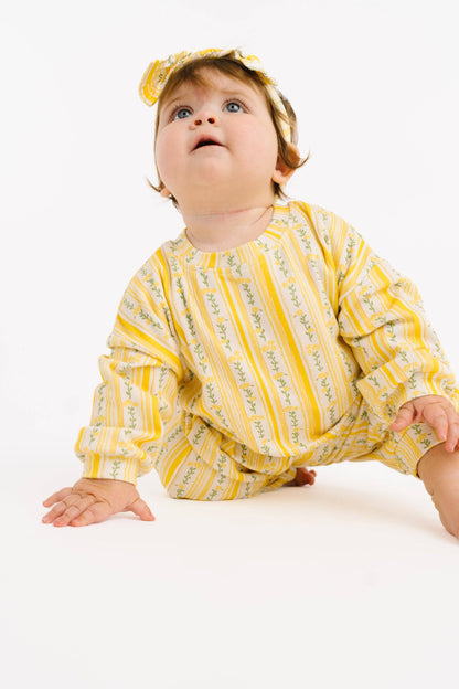 Sunny Meadow Stripe Sweatsuit