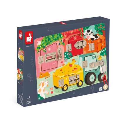 Interactive Padlocks Board | Farm